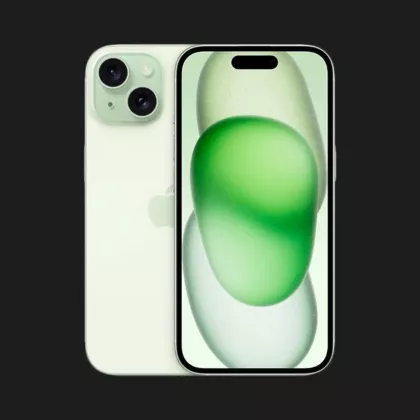 Купити Apple iPhone 15 256GB (Green) (e-Sim) — ціни ⚡, відгуки